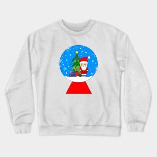 SANTA Snowglobe Crewneck Sweatshirt